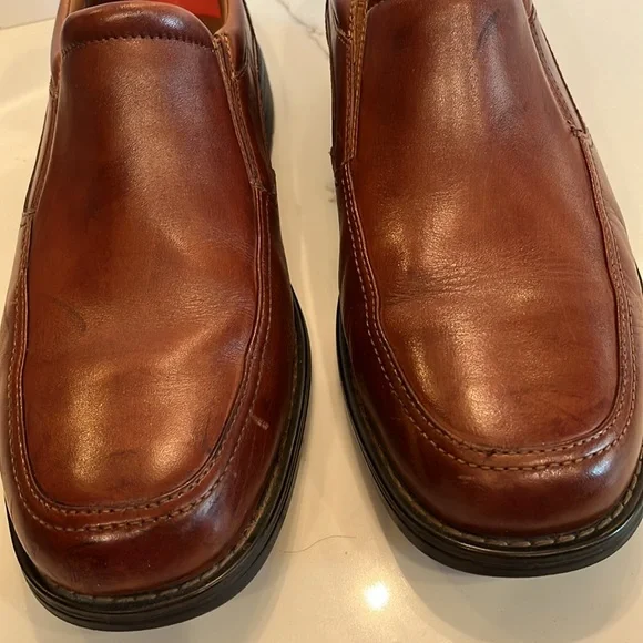 Rockport Brown Walkability Dress Loafers. Shock Absorption Moisture Wicking 10.5 - Picture 7 of 16